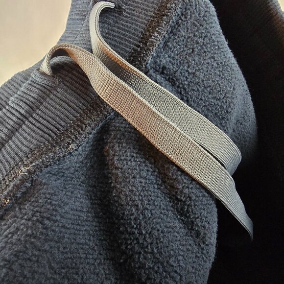 Under Armour Mens Large Black Fleece Sweatpants Loose Fit Warm Athletic Open Hem - Picture 7 of 9